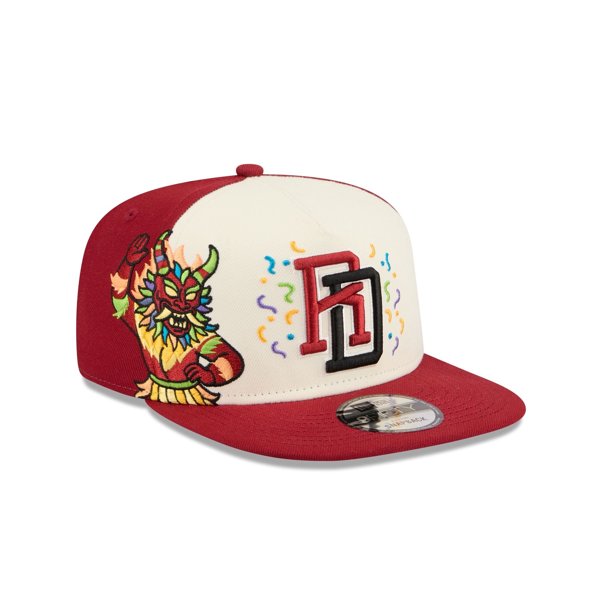 Dominican Republic Dancing Diablo Cojuelo 9FIFTY A-Frame Snapback Hat