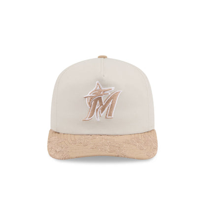 Miami Marlins Stone Floral 19TWENTY Adjustable Hat