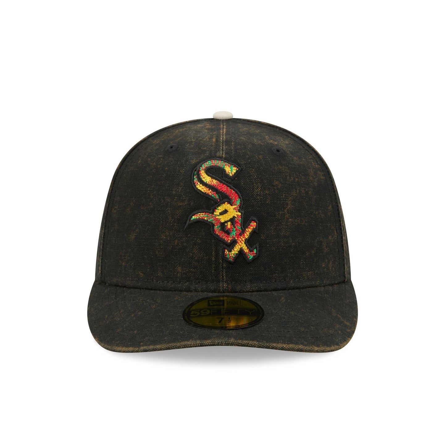 Just Caps Tie Dye Logo Chicago White Sox 59FIFTY Fitted Hat