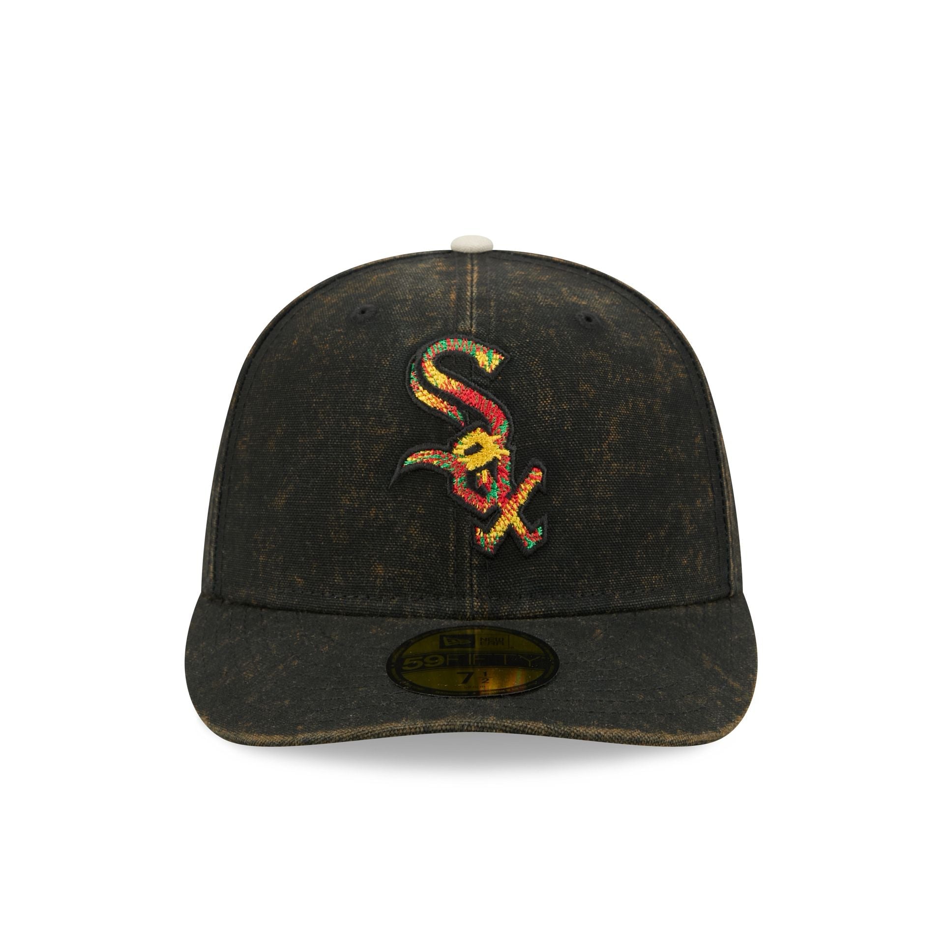 Just Caps Tie Dye Logo Chicago White Sox 59FIFTY Fitted Hat