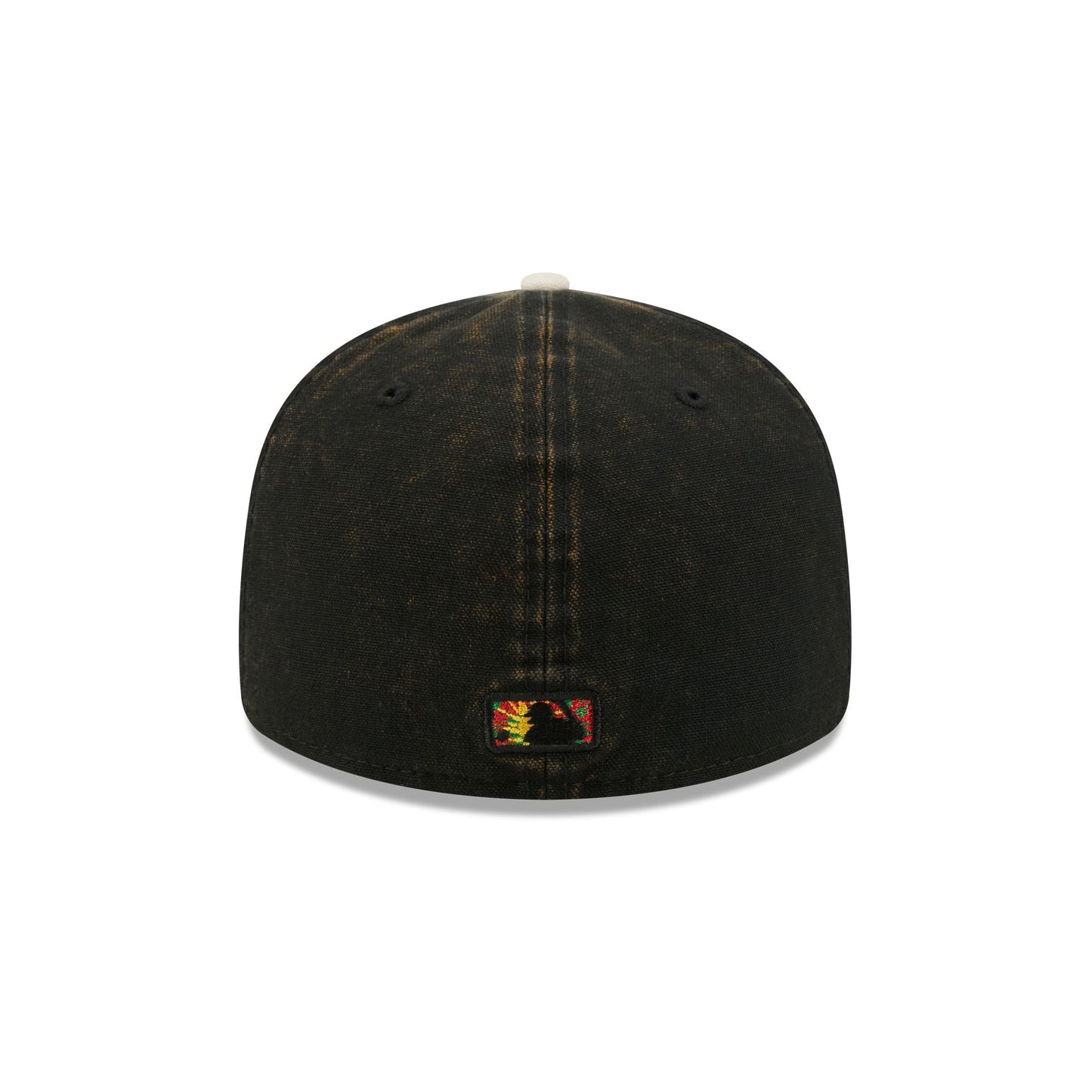 Just Caps Tie Dye Logo Colorado Rockies 59FIFTY Fitted Hat