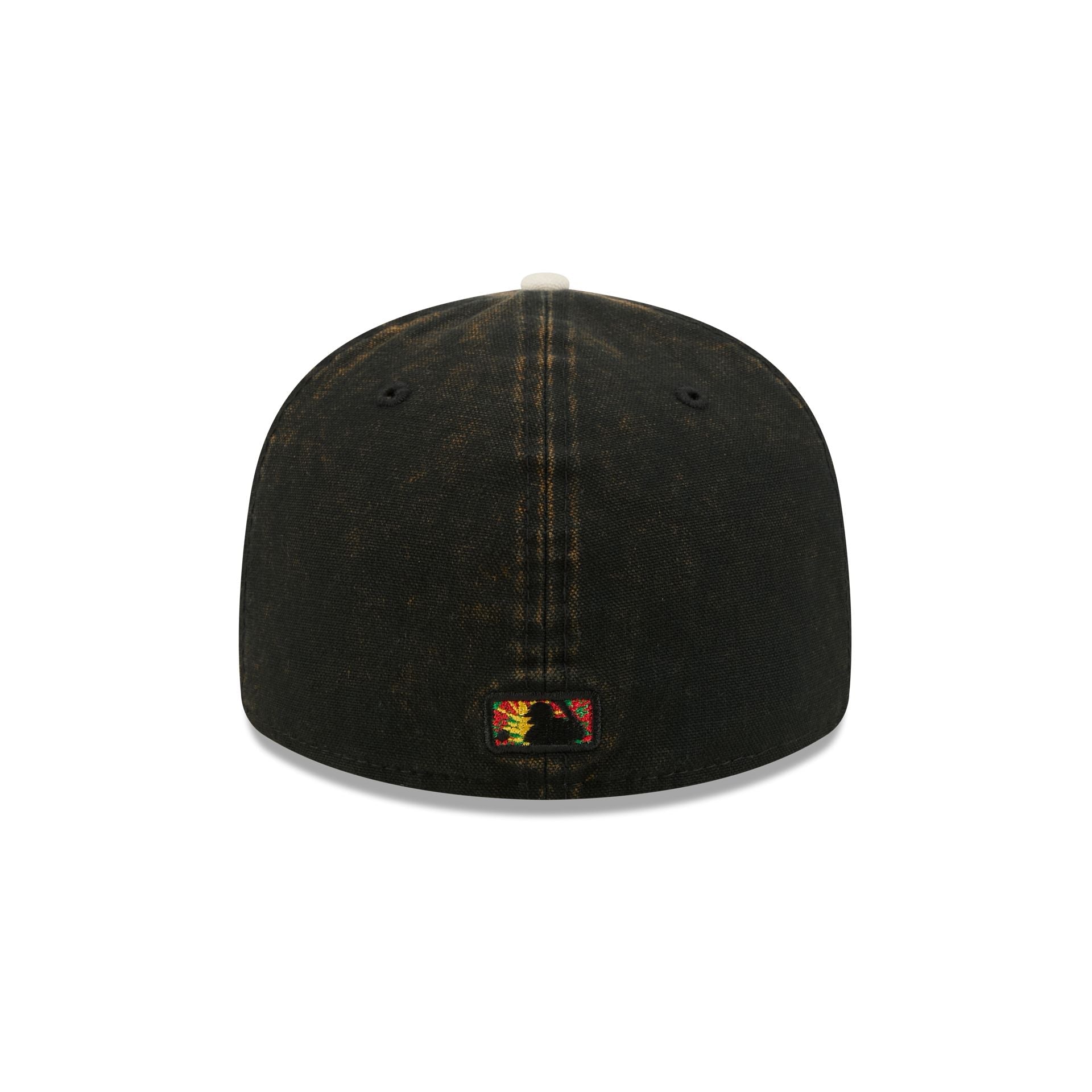 Just Caps Tie Dye Logo Colorado Rockies 59FIFTY Fitted Hat