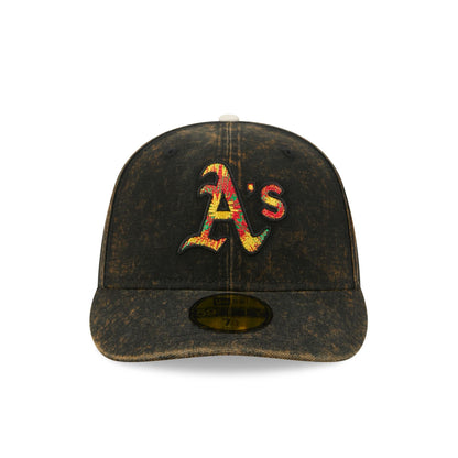 Just Caps Tie Dye Logo Athletics 59FIFTY Fitted Hat
