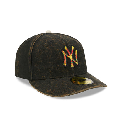 Just Caps Tie Dye Logo New York Yankees 59FIFTY Fitted Hat