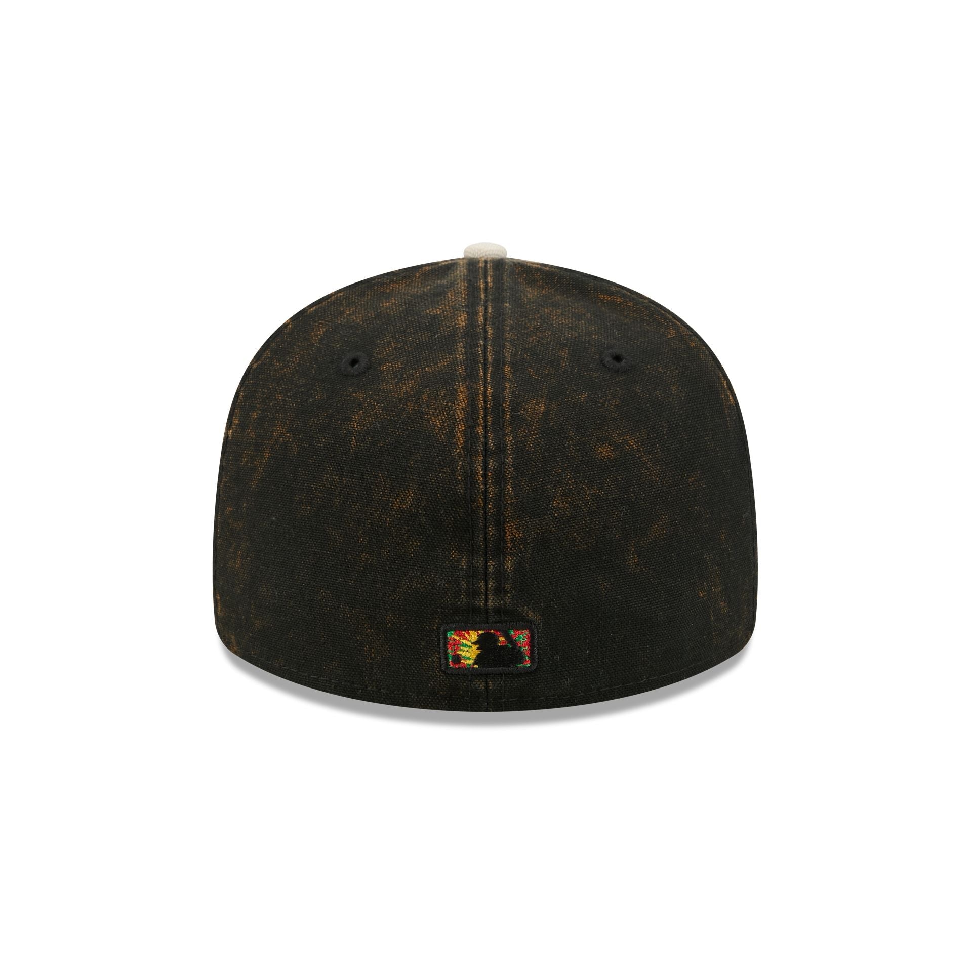 Just Caps Tie Dye Logo Los Angeles Angels 59FIFTY Fitted Hat