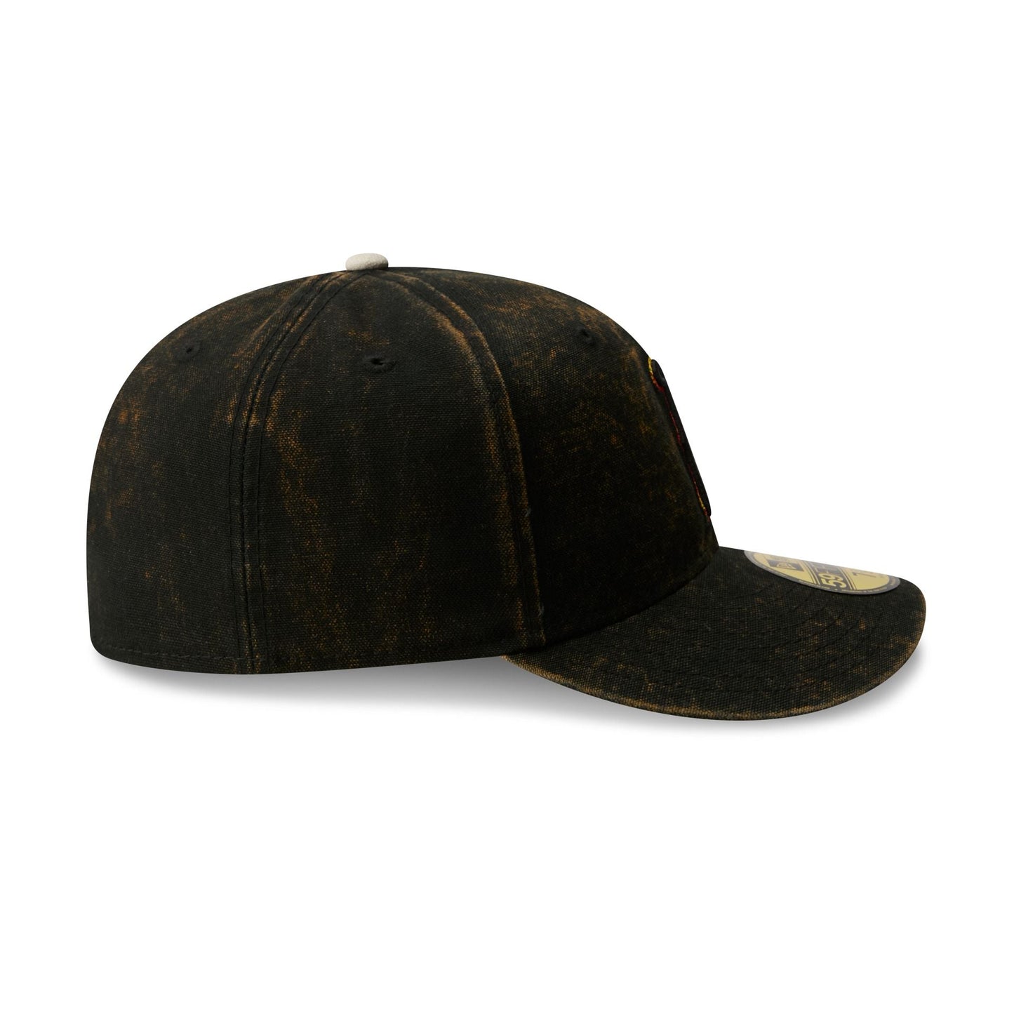 Just Caps Tie Dye Logo Los Angeles Angels 59FIFTY Fitted Hat