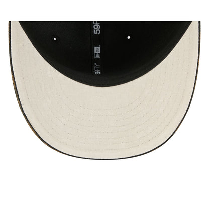Just Caps Tie Dye Logo Los Angeles Angels 59FIFTY Fitted Hat