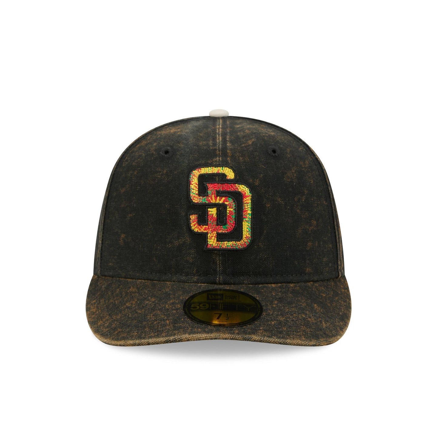 Just Caps Tie Dye Logo San Diego Padres 59FIFTY Fitted Hat