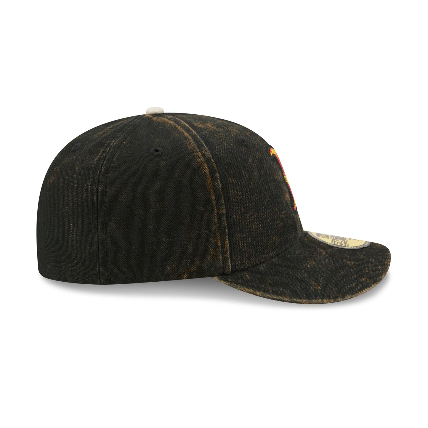 Just Caps Tie Dye Logo Boston Red Sox 59FIFTY Fitted Hat