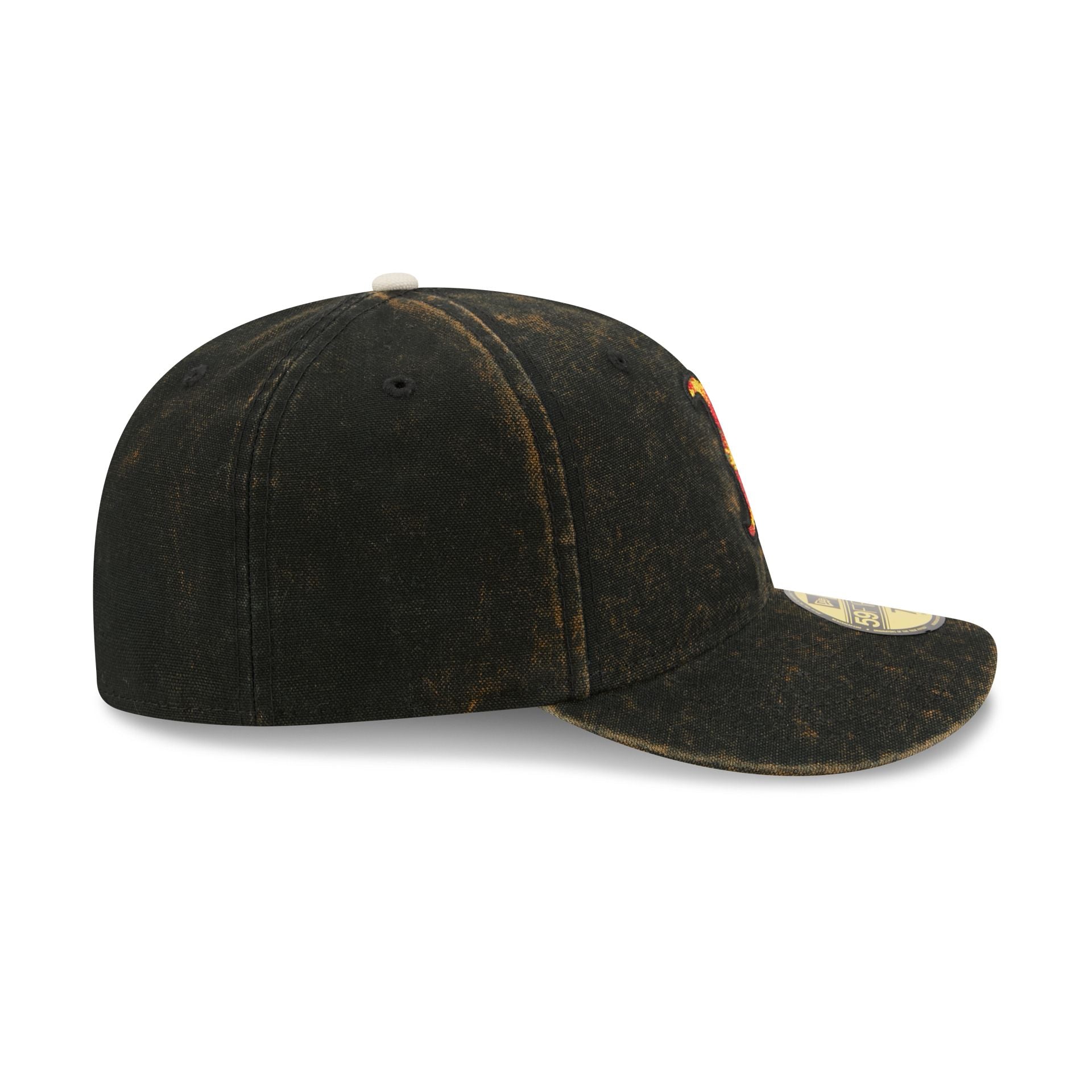 Just Caps Tie Dye Logo Boston Red Sox 59FIFTY Fitted Hat