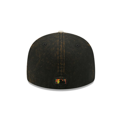 Just Caps Tie Dye Logo Los Angeles Dodgers 59FIFTY Fitted Hat