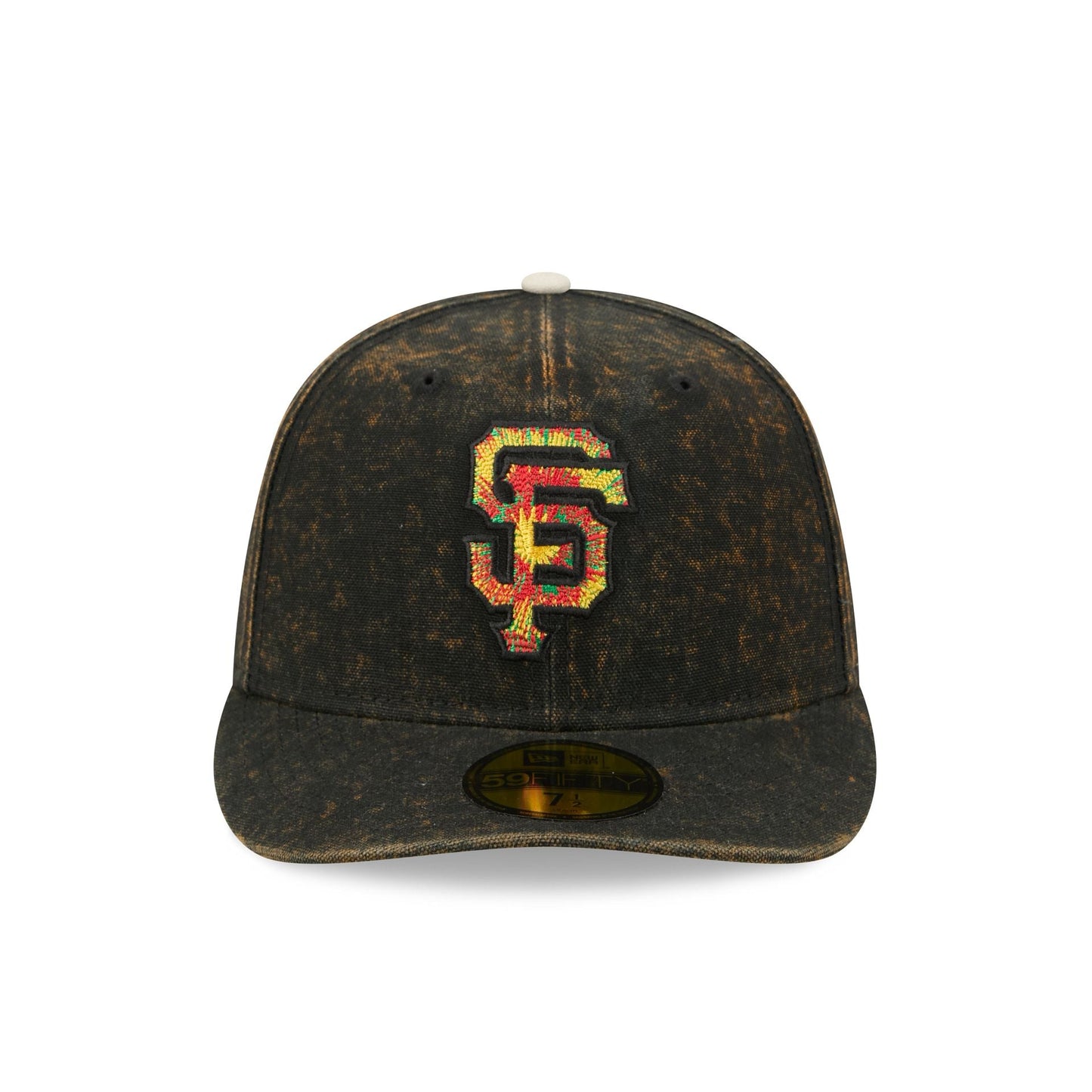 Just Caps Tie Dye Logo San Francisco Giants 59FIFTY Fitted Hat