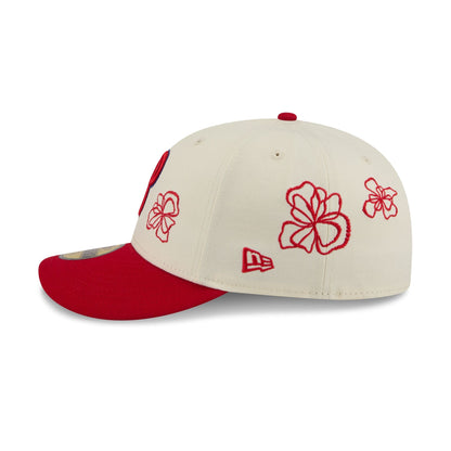 Philadelphia Phillies Floral Outline 59FIFTY Fitted Hat