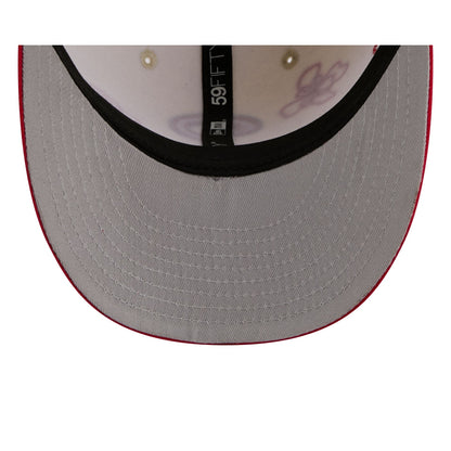 Philadelphia Phillies Floral Outline 59FIFTY Fitted Hat