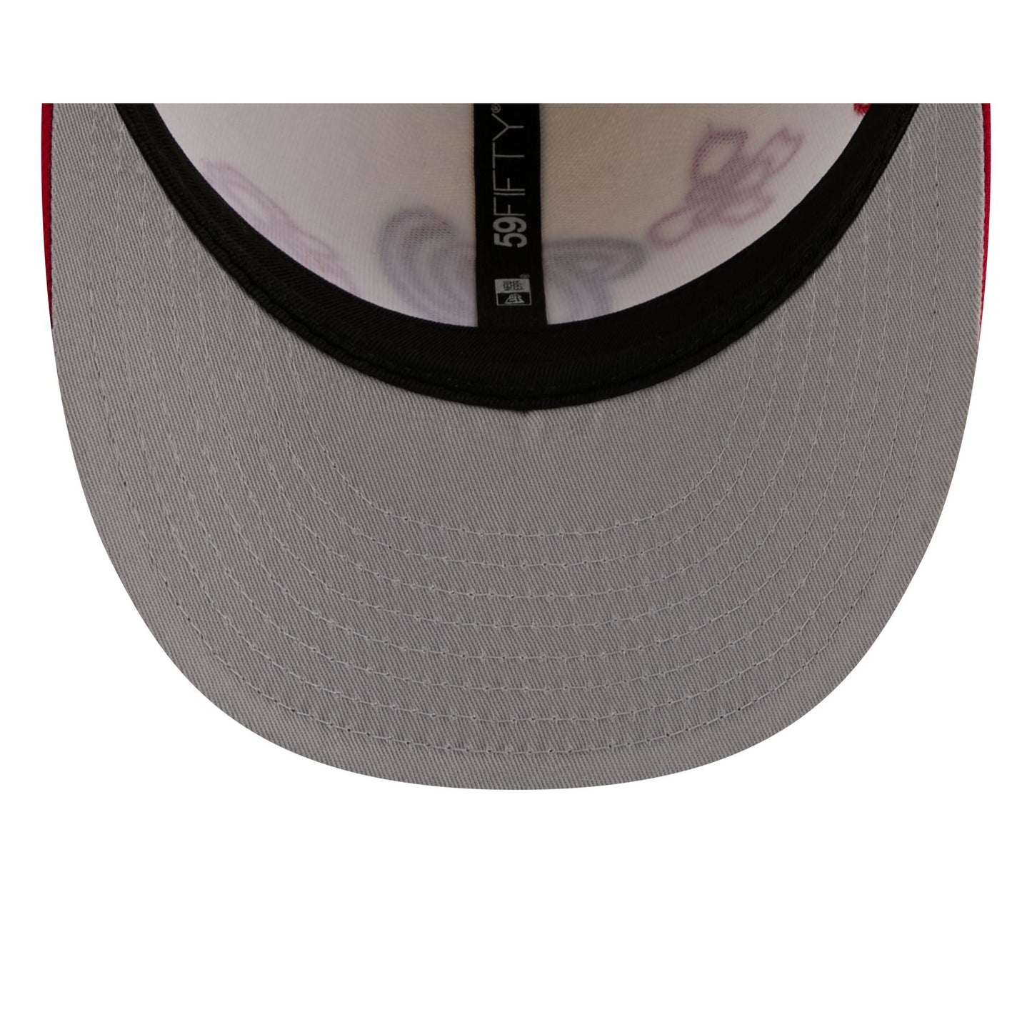 Washington Nationals Floral Outline 59FIFTY Fitted Hat