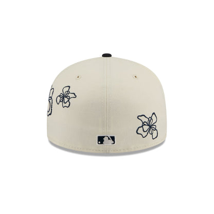 Minnesota Twins Floral Outline 59FIFTY Fitted Hat