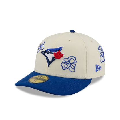 Toronto Blue Jays Floral Outline 59FIFTY Fitted Hat