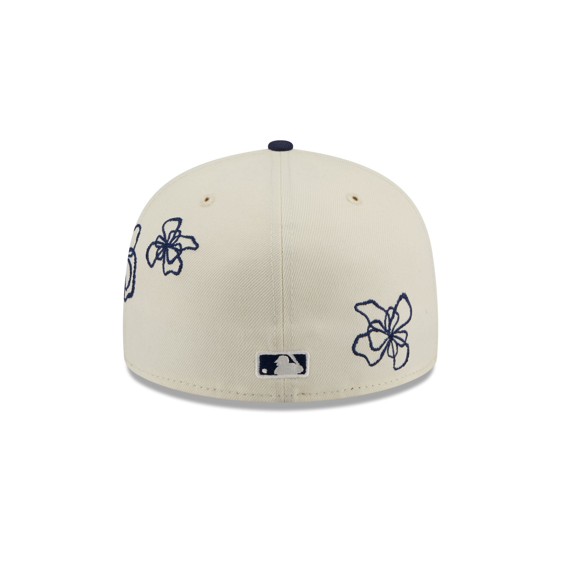 Tampa Bay Rays Floral Outline 59FIFTY Fitted Hat