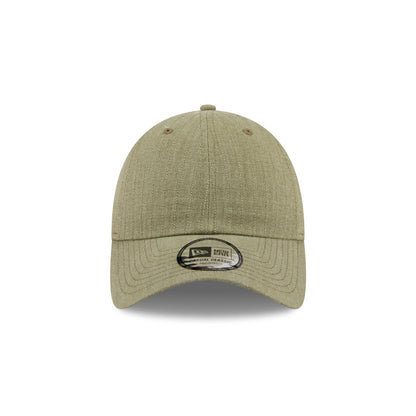 New Era Cap Herringbone New Olive Casual Classic Adjustable Hat