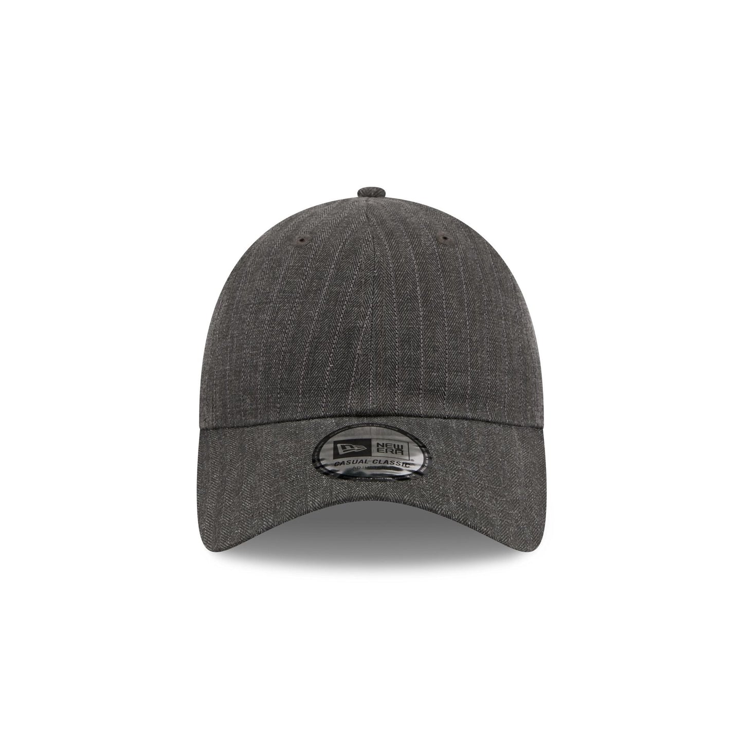 New Era Cap Herringbone Black Casual Classic Adjustable Hat