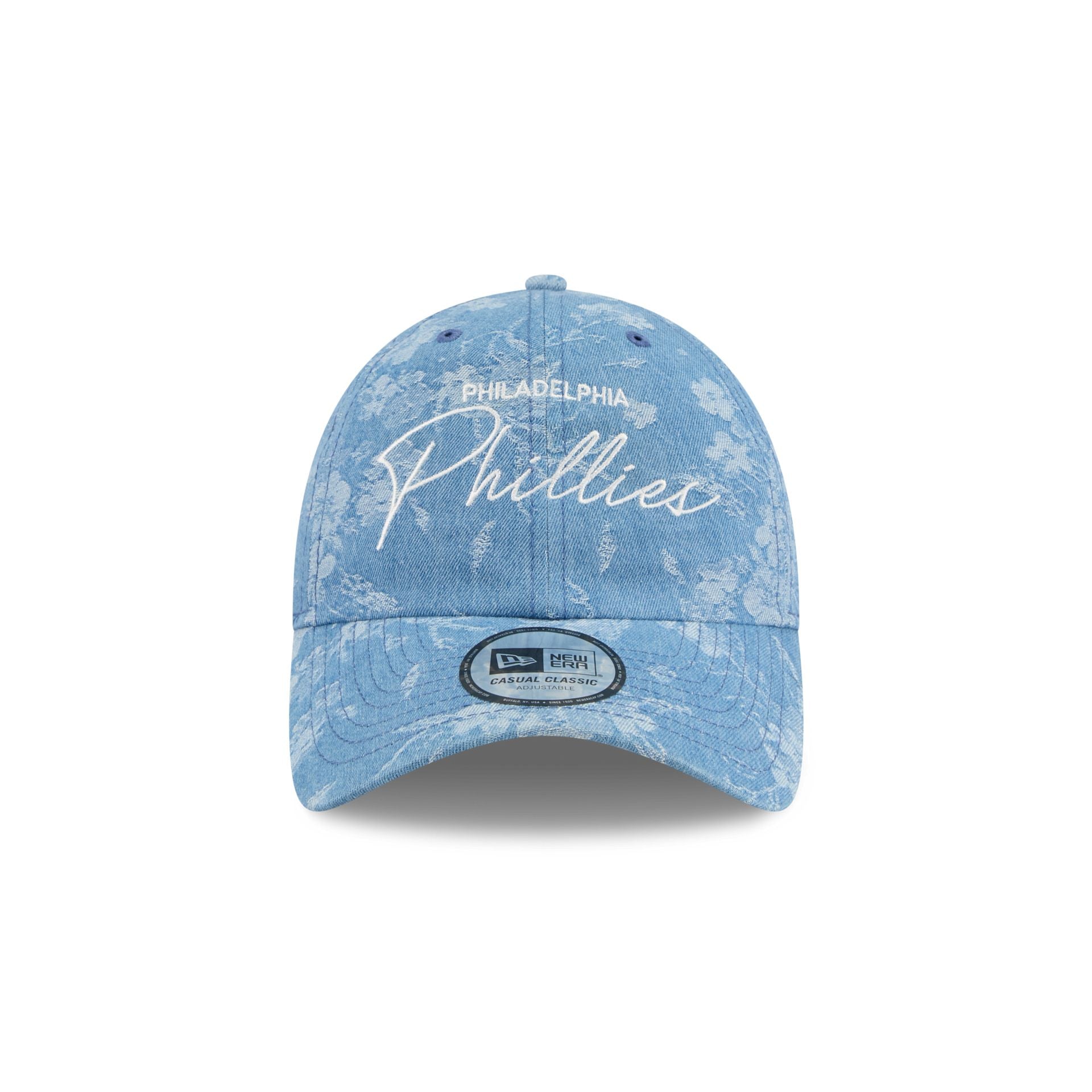 Philadelphia Phillies Blue Leaves Casual Classic Adjustable Hat