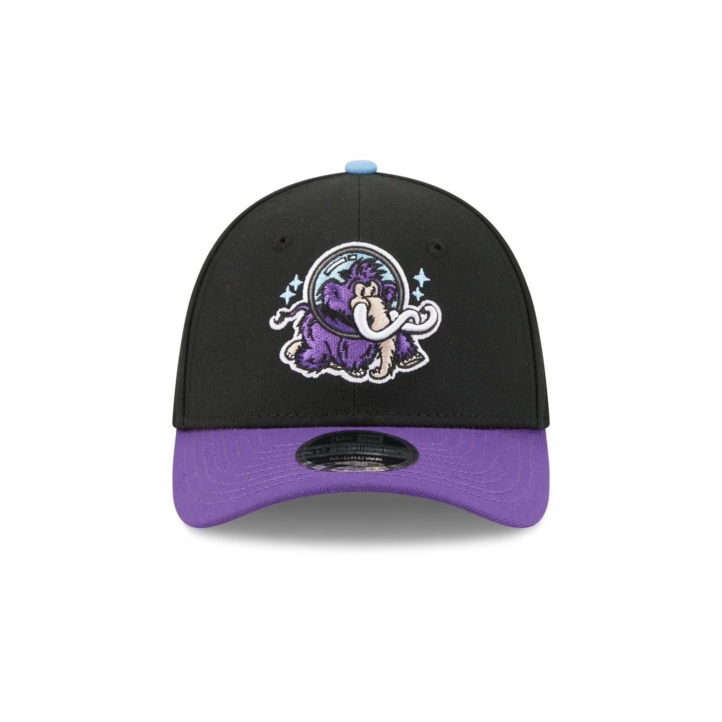 Erie SeaWolves Theme Night Black 39THIRTY M-Crown Stretch Fit Hat