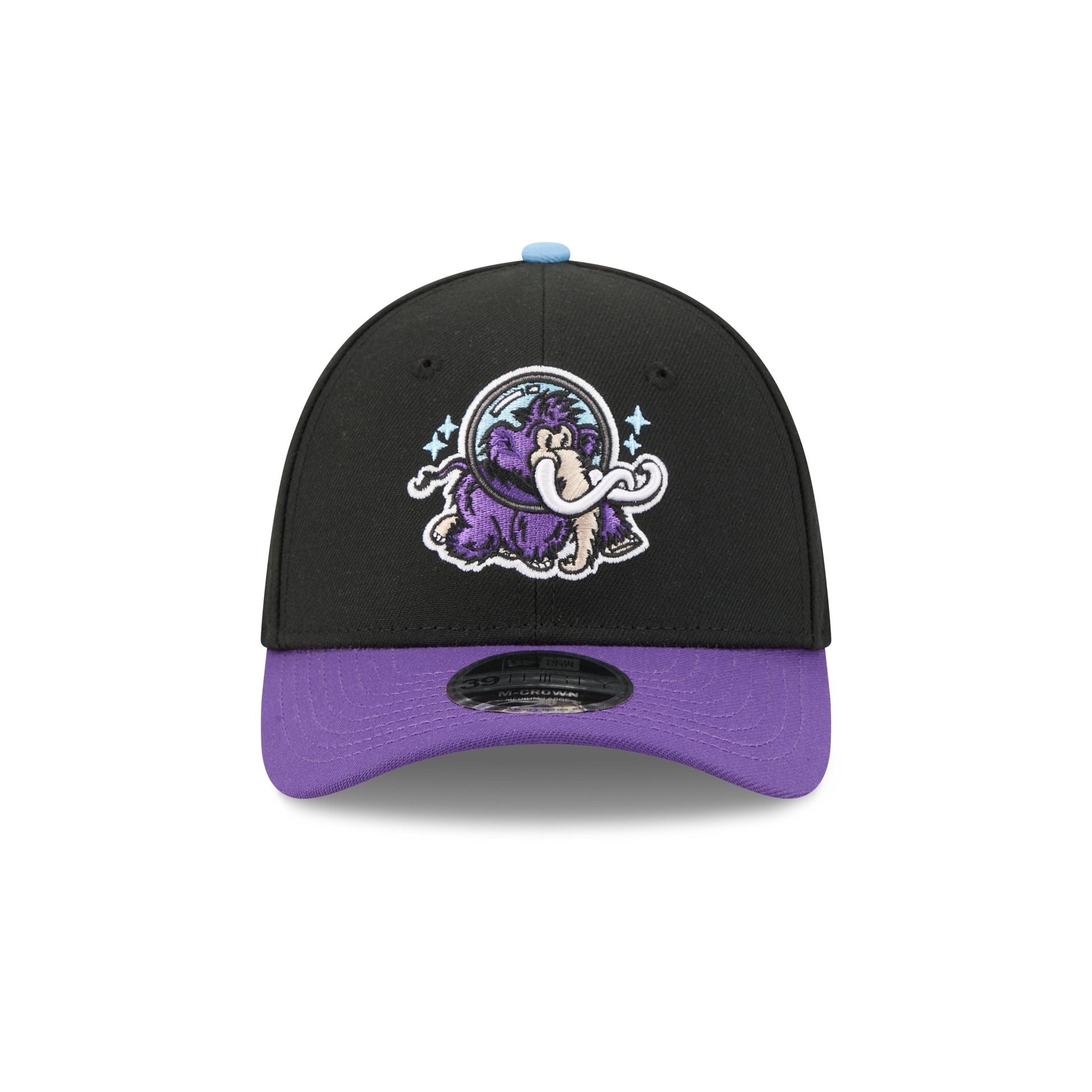 Erie SeaWolves Theme Night Black 39THIRTY M-Crown Stretch Fit Hat