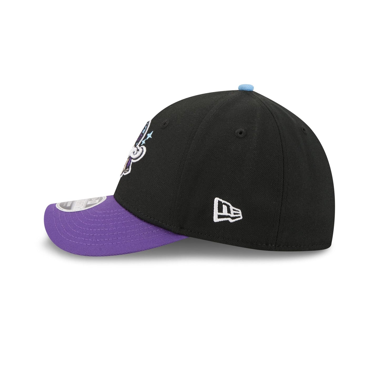 Erie SeaWolves Theme Night Black 39THIRTY M-Crown Stretch Fit Hat