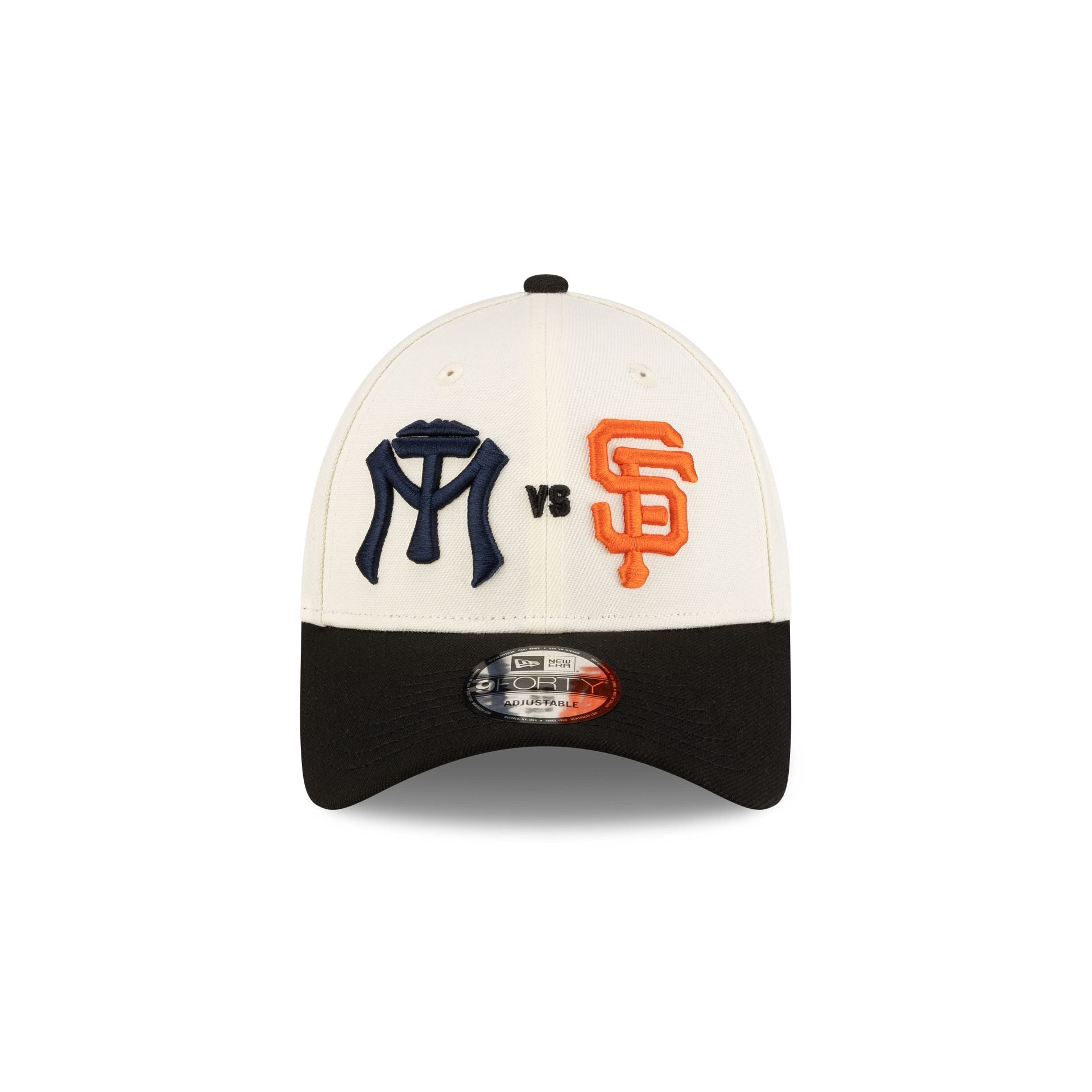 Sultanes De Monterrey vs San Francisco Giants Chrome 9FORTY A-Frame Snapback Hat