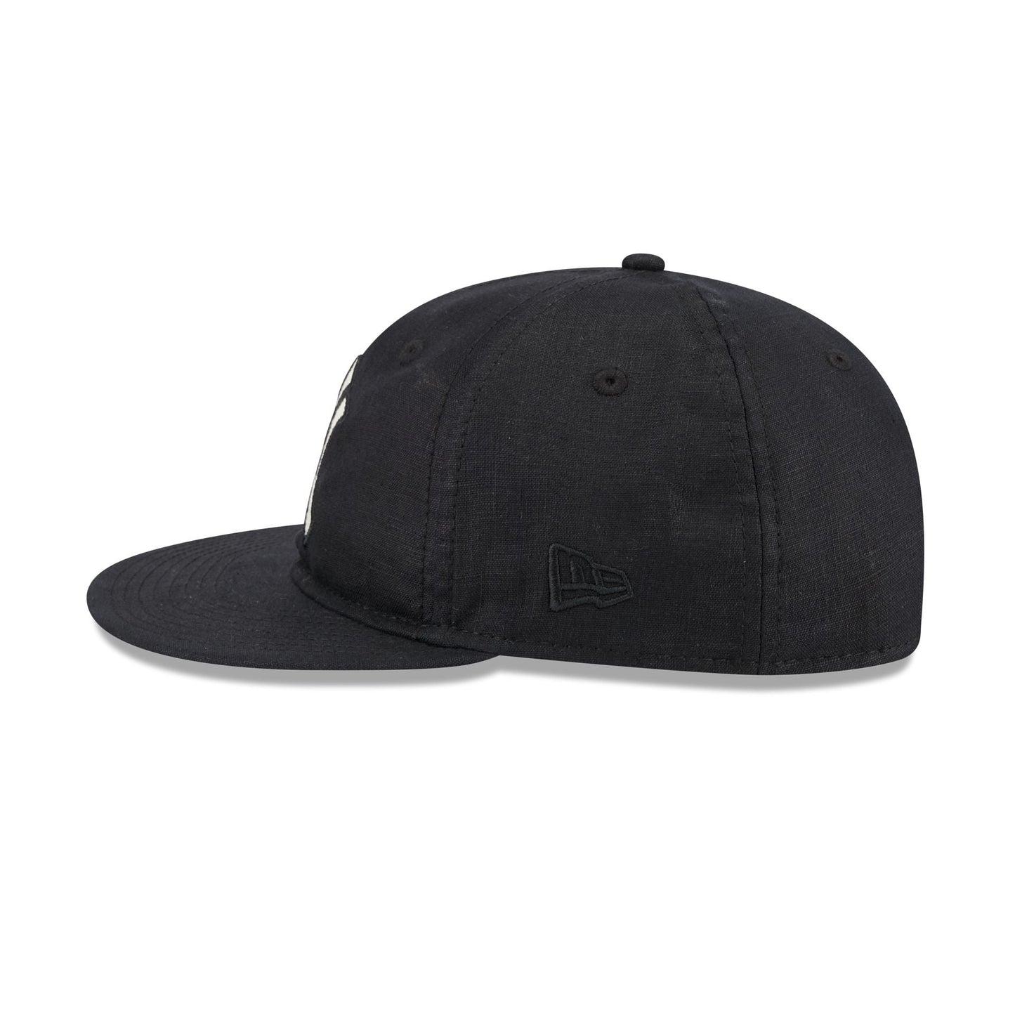 Aimé Leon Dore New York Yankees Black Linen Retro Crown 9FIFTY Adjustable Hat