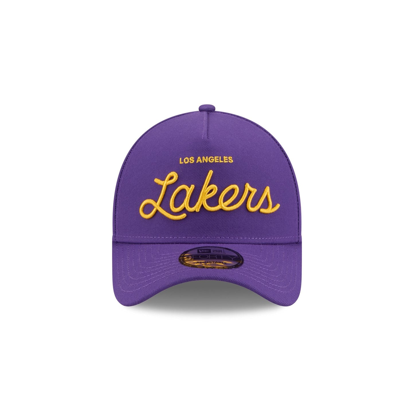 Malbon Golf x Los Angeles Lakers 9FORTY A-Frame Snapback Hat