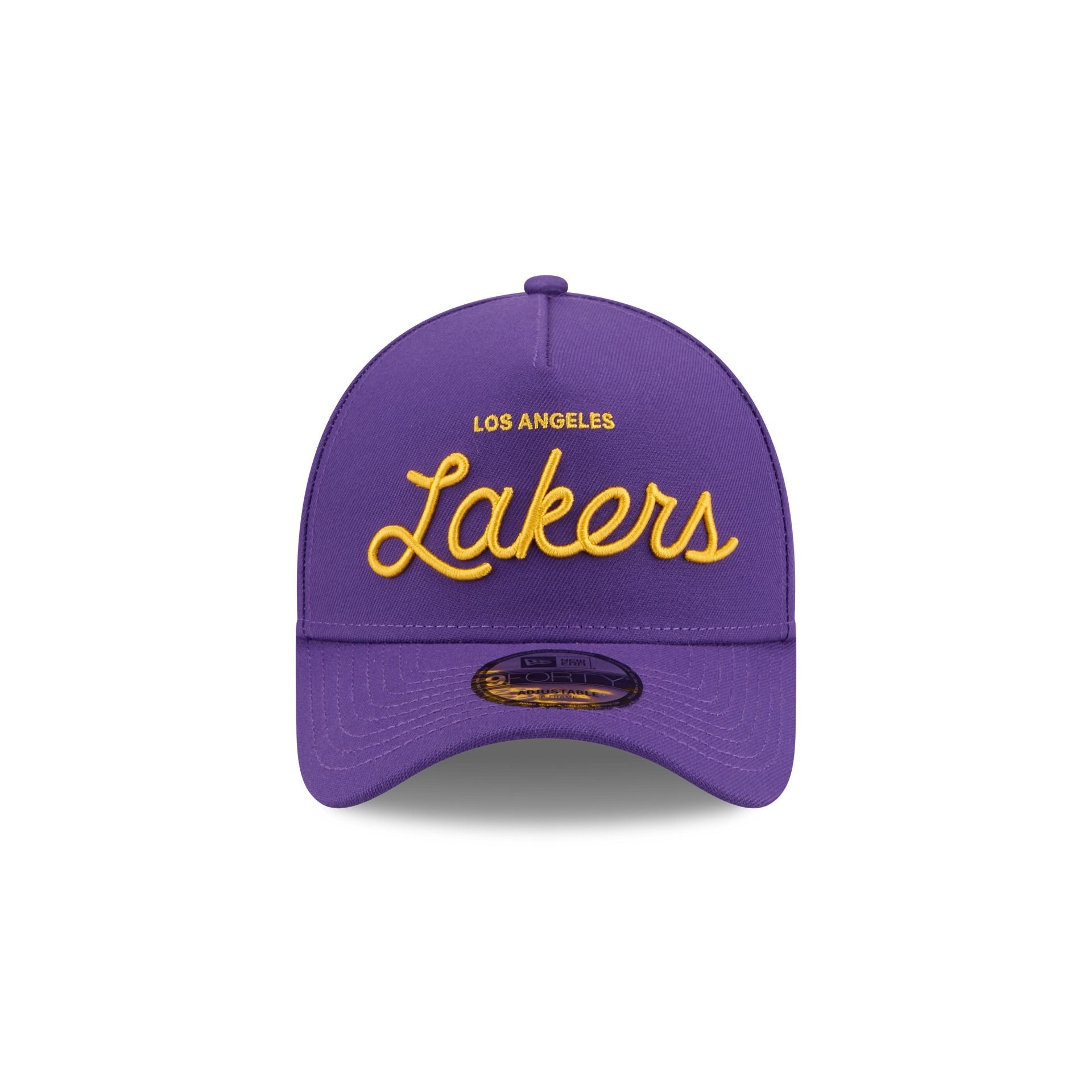 Malbon Golf x Los Angeles Lakers 9FORTY A-Frame Snapback Hat