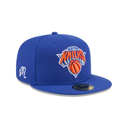Malbon x New York Knicks Blue 59FIFTY Fitted Hat