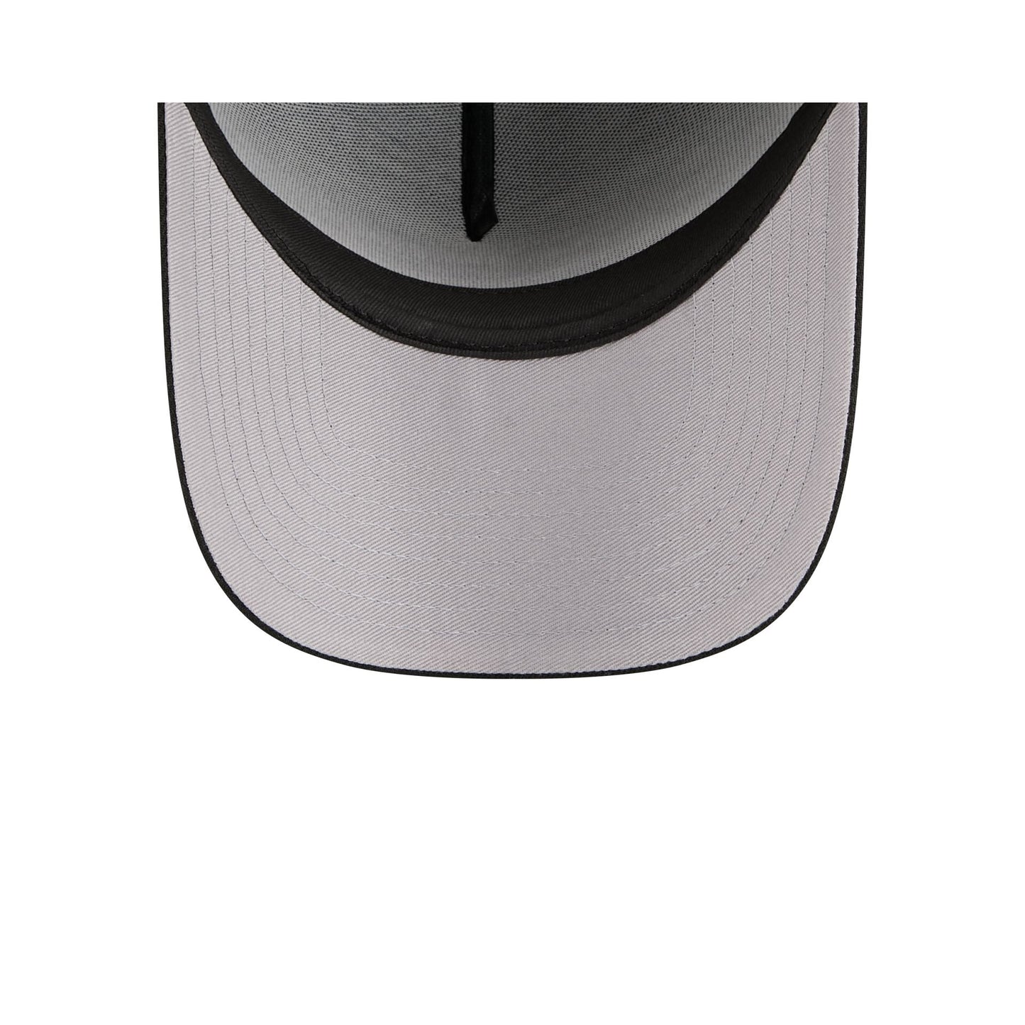 Malbon x New York Knicks Black Script 9FORTY A-Frame Snapback Hat