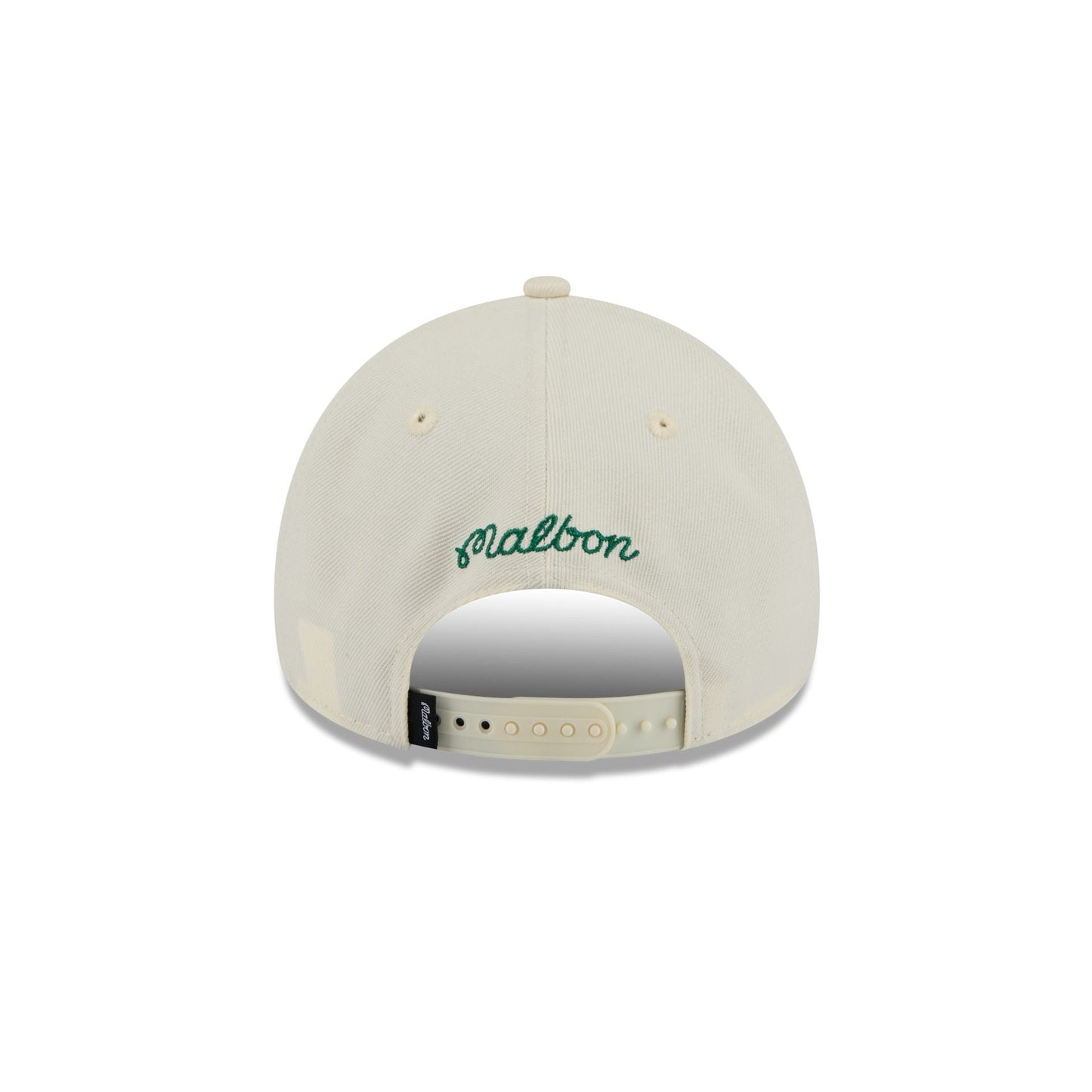 Malbon x New York Knicks Chrome Script 9FORTY A-Frame Snapback Hat