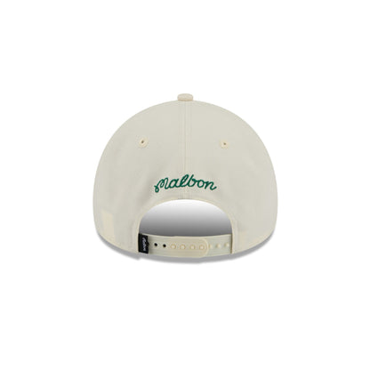 Malbon x New York Knicks Chrome Script 9FORTY A-Frame Snapback Hat