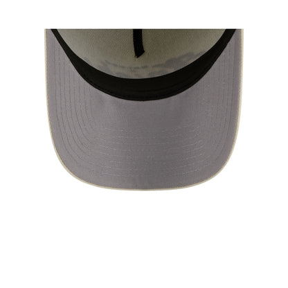 Malbon x New York Knicks Chrome Script 9FORTY A-Frame Snapback Hat