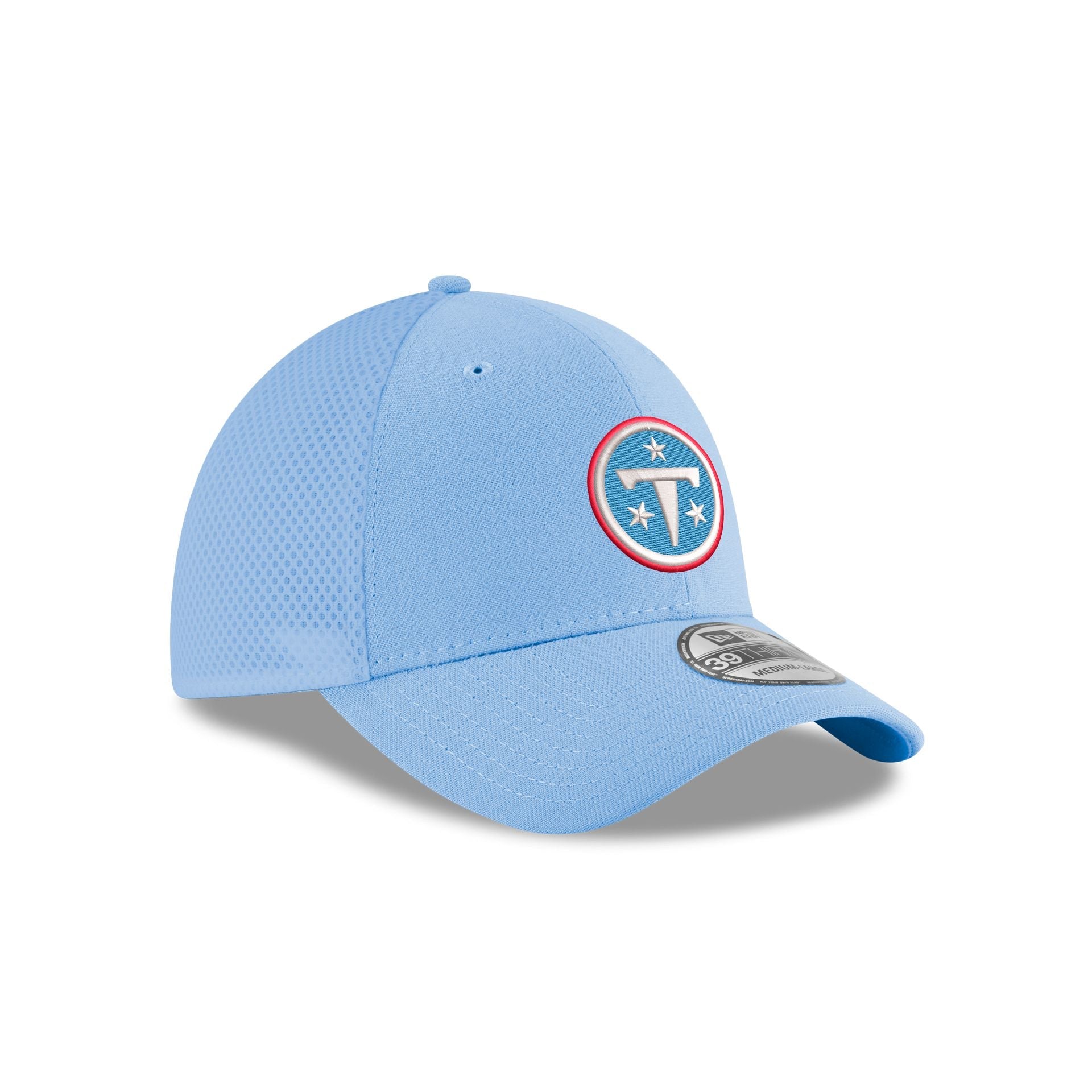 Tennessee Titans Neo Light Blue 39THIRTY Stretch Fit Hat
