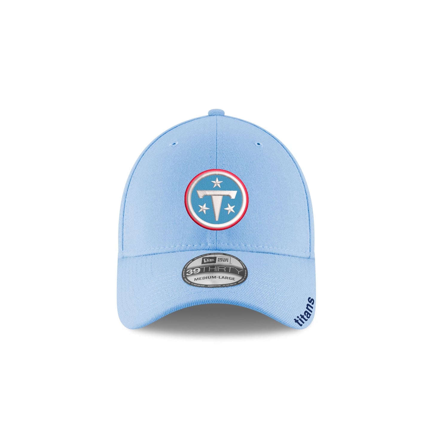 Tennessee Titans Neo Light Blue 39THIRTY Stretch Fit Hat