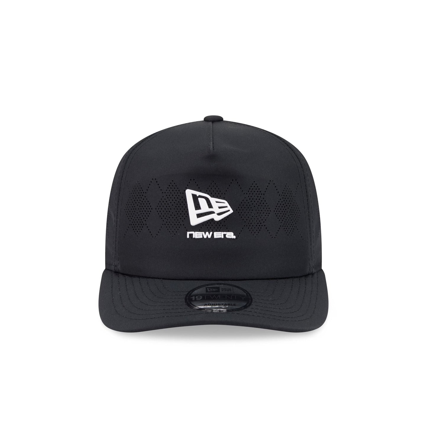 New Era Cap Black Argyle 19TWENTY Adjustable Hat