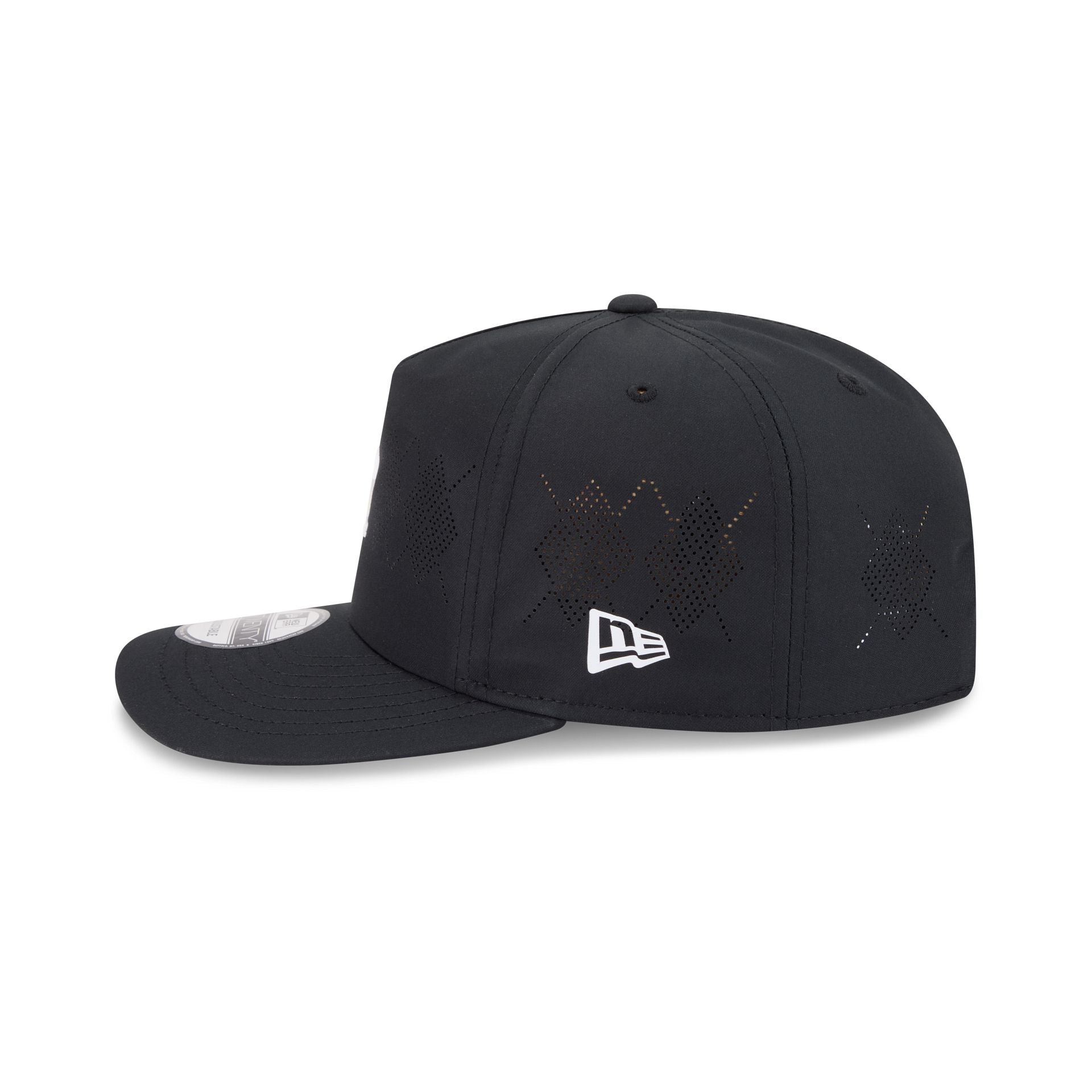 New Era Cap Black Argyle 19TWENTY Adjustable Hat