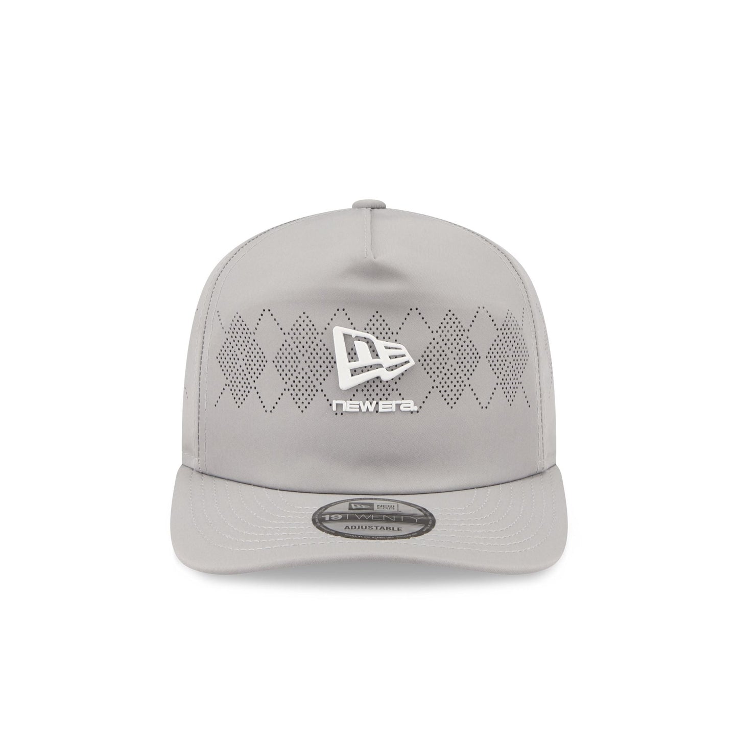 New Era Cap Gray Argyle 19TWENTY Adjustable Hat