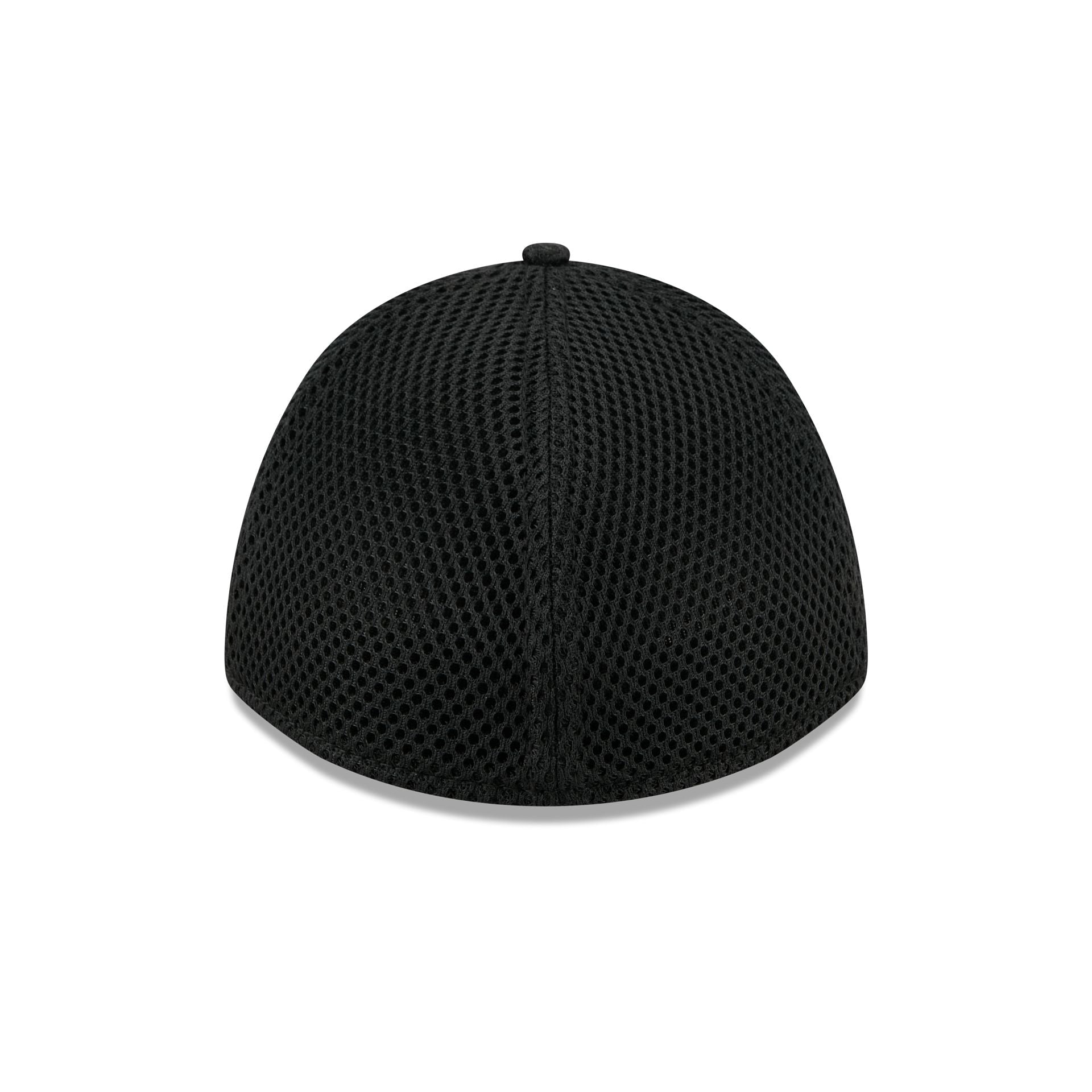 New Era Cap Black Mesh 39THIRTY M-Crown Stretch Fit Hat