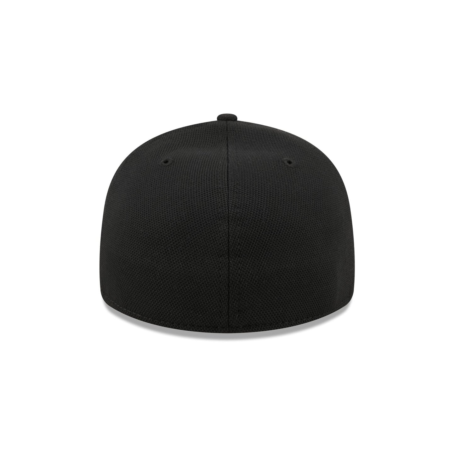 New Era Cap Black Cotton Low Profile 59FIFTY Fitted Hat