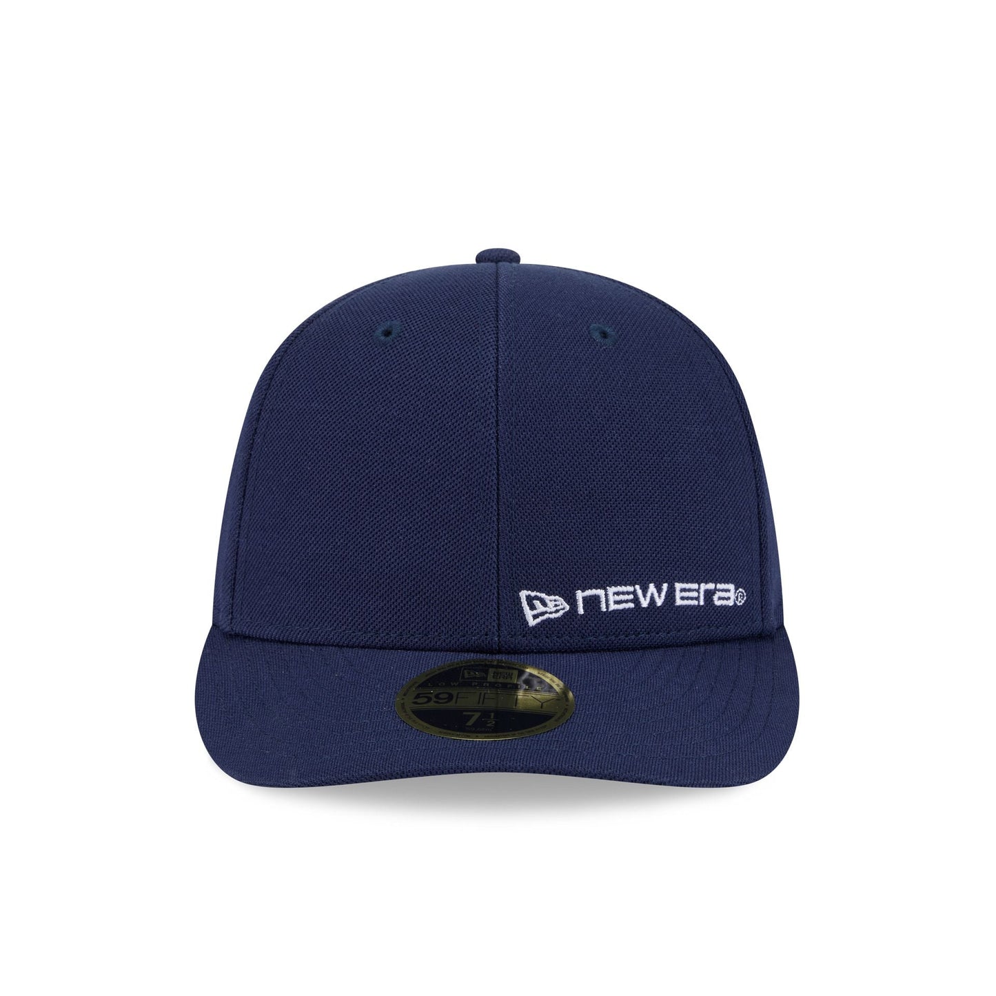 New Era Cap Navy Cotton Low Profile 59FIFTY Fitted Hat