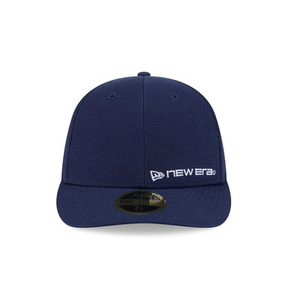 New Era Cap Navy Cotton Low Profile 59FIFTY Fitted Hat