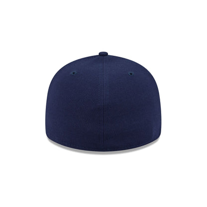 New Era Cap Navy Cotton Low Profile 59FIFTY Fitted Hat