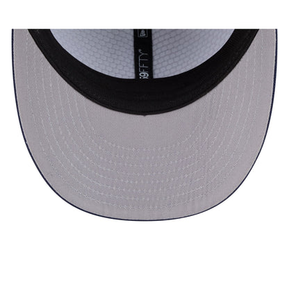 New Era Cap Navy Cotton Low Profile 59FIFTY Fitted Hat
