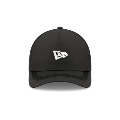 New Era Cap Black Stitch Visor 9FORTY M-Crown A-Frame Snapback Hat