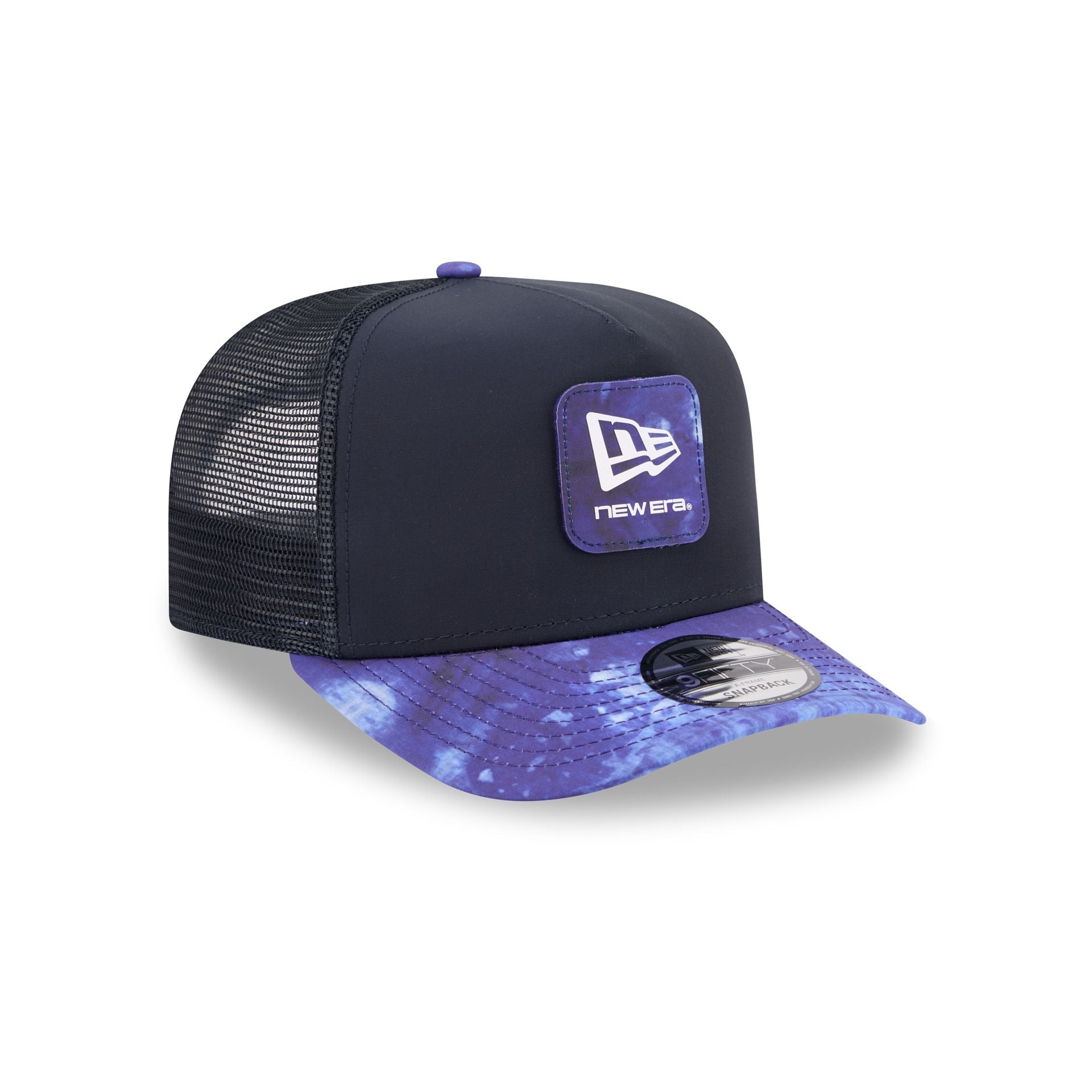 New Era Cap Navy Dye Visor 9FIFTY A-Frame Snapback Hat